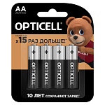 opticell basic батарейки aa 4шт