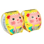 intex нарукавники для плавания happy kitten arm bands, от 6-36 мес., 20х15см, 56665eu