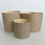 набор бумажных форм для кулича 9 шт, 3 размера-70х60, 90х90, 110х85 мм.