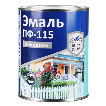 delta color эмаль пф-115 синяя