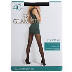 колготки glamour classic 40 nero 5-xl
