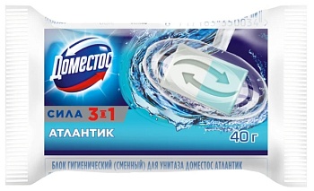 доместос запасной блок 40г атлантик