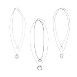 цепочка на шею, 65 см, медь, железо, 3 дизайна, бж25-38