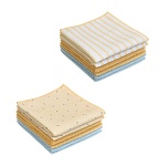 набор салфеток тм vetta орра, 6 шт, 30х30 см, 200г/кв. м., 3 цвета, полиэстер диз1