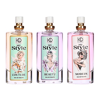 набор тестеров туалетной воды 3 шт my style modern/beauty/couture, #1