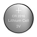 Батарейки CR2016 BY 5шт в блистере, отрывные, литиевые 3В