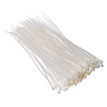 хомут нейлоновый для стяжки 3,6х200мм,белый 100шт/уп ермак
