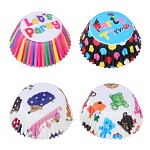 набор формочек для кап-кейков тм vetta, 5,5х3х7см, пергамент, 2 дизайна, 48шт от магазина Барс