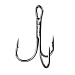 AZOR FISHING Набор крючков тройных №4,2,1 черный никель 10 шт