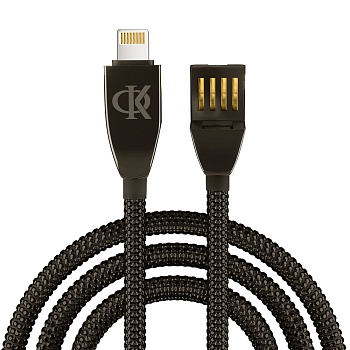 by ф.киркоров кабель для зарядки кристаллы ip, 1м, быстрая зарядка 2.4а, 12w, черный от магазина Барс