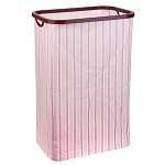 корзина для белья тм vetta черри, 38*26*55 см без крышки, складная
