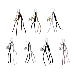 подвеска брелок шнур паракорд 2 шт и шарм игрушка тм юl, пу, нейлон, металл, 2 дизайна