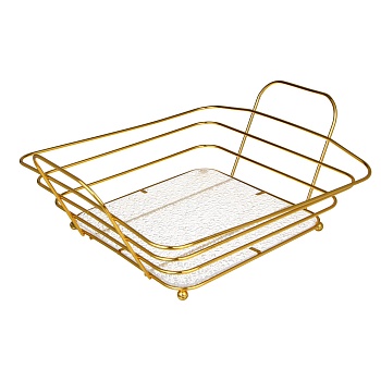 satoshi кантри корзина для фруктов 30х19х10см, сталь, акрил интернет-магазин «Барс»