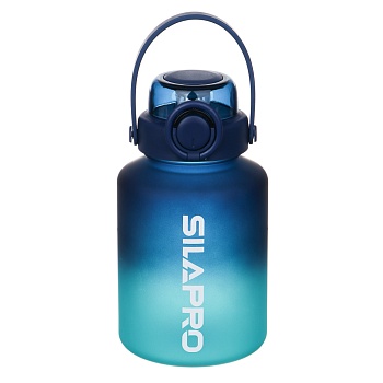 silapro бутылка для воды, 18х10см, 1000мл, petg
