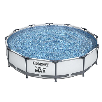 bestway бассейн каркасный (фильтр-насос) steel pro мax, 366х76 см, 6473 л, 56416