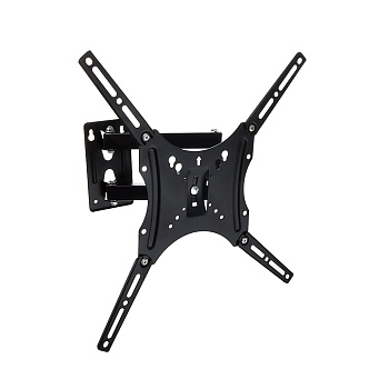 кронштейн для тв leben наклонно-поворотный, 14"-55", до 45кг, 50x50 до 400x400мм, металл интернет-магазин «Барс»