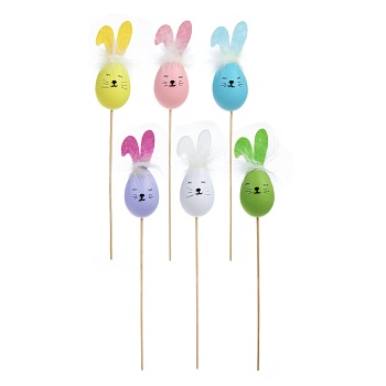 ladecor топпер заяц, пластик, 6 дизайнов