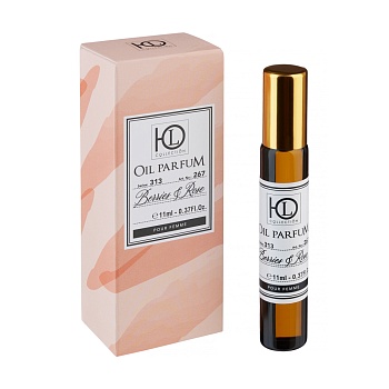 юl духи роликовые на масляной основе "oil parfum berries & rose", 11 мл