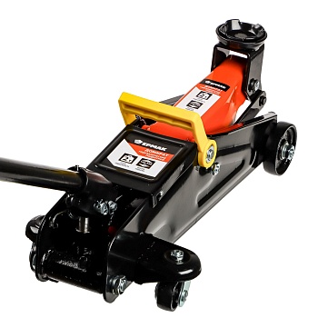 ермак домкрат гидравлический подкатной 2 т, в кейсе, высота подъема 140-340мм