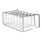 органайзер для хранения белья тм vetta вуаль, 7 отделов, полиэстер, 36x17x12см от магазина Барс