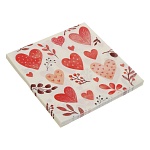 набор салфеток бумажных, 33x33 см, 12 шт