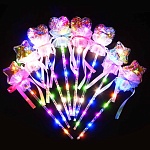 игроленд волшебная палочка, пвх, свет, 3xlr44, 36см, 4 цвета интернет-магазин «Барс»