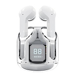 forza tws наушники snowpods внутриканальные, 30/150mah, индикация уровня заряда наушников, белый от магазина Барс