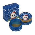 патчи для глаз увлажняющие от темных кругов 60 шт тм sadoer merry xmas, черника и коллаген