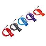 silapro скакалка скоростная 3м, d2,5, ручка, pvc, сталь