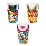 капитан весельчак набор бумажных стаканов, 6 шт, 200 мл, af, 3 вида