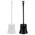 ёрш для туалета тм vetta твист, пластик, 41,5х11,5см, 2 цвета от магазина Барс