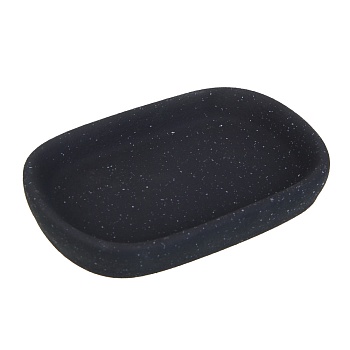 vetta мыльница, 13,5x9x2,5 см, керамика, "крошка" черный от магазина Барс