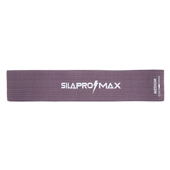 silapro max резинка для фитнеса, 33х5.8см, medium, 13-18кг, полиэстер, латекс