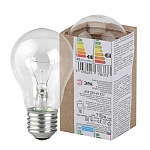 лампа накаливания с прозрачной колбой е27 60вт эра, 230в, в гофре от магазина Барс