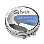 silver крем для обуви черный в железной банке, 50 мл от магазина Барс