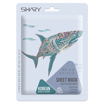 маска-антиоксидант "сквалан и комплекс витаминов" shary 25 г