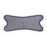 насадка для швабры арт. 444-022 тм vetta, 34х14 см, 22 гр., микрофибра, серая