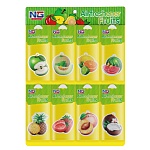 new galaxy ароматизатор бумажный "фрукты", 4,2гр., дисплей 80 штук, цена за 1шт