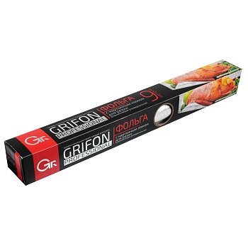 grifon фольга professional, тиснение, 29см х 9м, 11мкм, футляр, картонный нож, 500-018 от магазина Барс