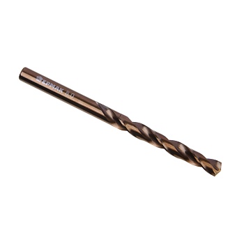 ермак кобальт сверло по металлу 8.0х117мм, сталь р6м5к5, класс а