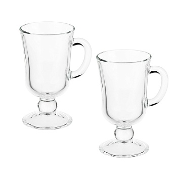 осз набор кружек для глинтвейна 2шт 200мл, стекло интернет-магазин «Барс»