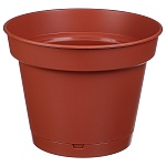 горшок mint 5л, d24см, h18см с поддоном терракот от магазина Барс