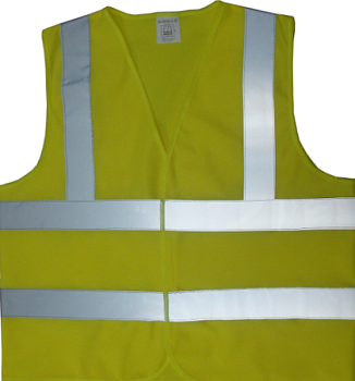 жилет сигнальный стандарт соп 4 полосы (лимонный)