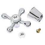 ручка для смесителя, под квадрат, крест, пластик