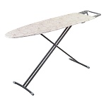 vetta доска гладильная 122х35х80см, фанера подставка под утюг с термоустойчивыми вст., удл. 1,6м, н3 от магазина Барс