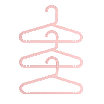 vetta набор детских вешалок, 3 шт, 34х20х0.5 см, пластик от магазина Барс