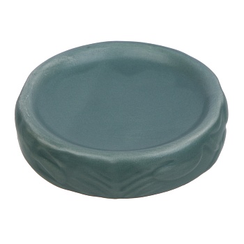 vetta мыльница, керамика, 10x10x2,5 см, листья, хаки от магазина Барс