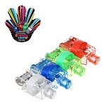 набор фонариков finger light, игроленд, пластик, 3lr44, 4 цвета интернет-магазин «Барс»
