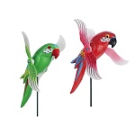 фигурка на стержне "попугай" тм inbloom, 15х4х60см, пластик, металл от магазина Барс