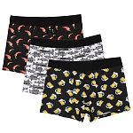 galante трусы-боксеры мужские с рисунком, 95% хлопок, 5% спандекс, р-ры 50-56, 3 дизайна